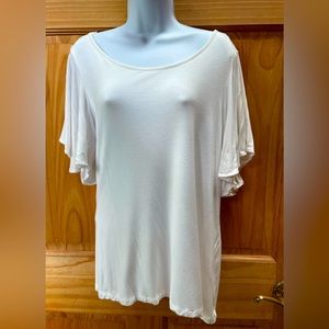 Apt 9 flutter sleeve shirt